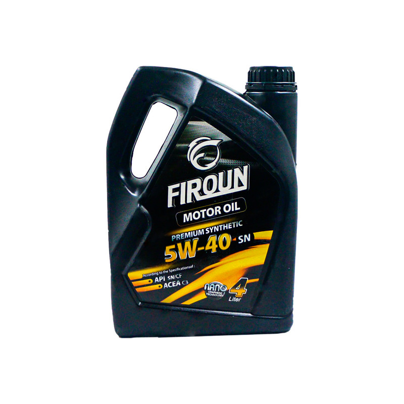روغن موتور خودرو فیرون مدل نانو گرافن 5W_40 SN  حجم 4 لیتر