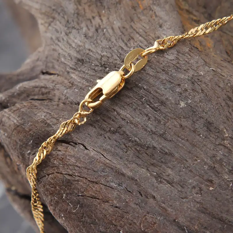 زنجیر زنانه بازرگانی  میلادی مدل مدرن ضد حساسیت کد ZR_096