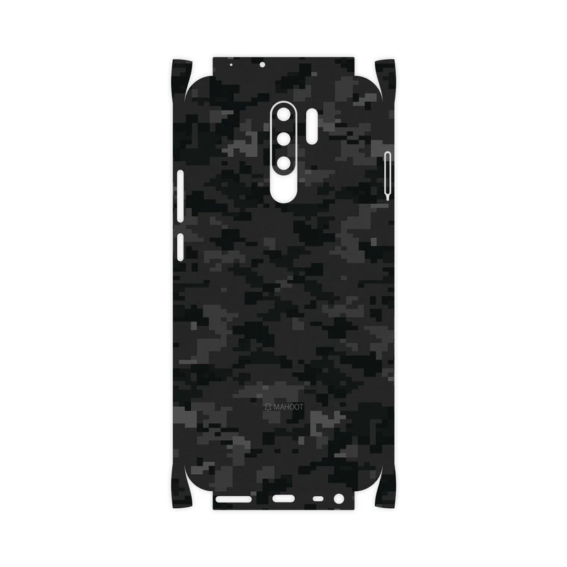 برچسب پوششی ماهوت مدل Night-Army-Pixel-FullSkin مناسب برای گوشی موبایل شیائومی Redmi 9