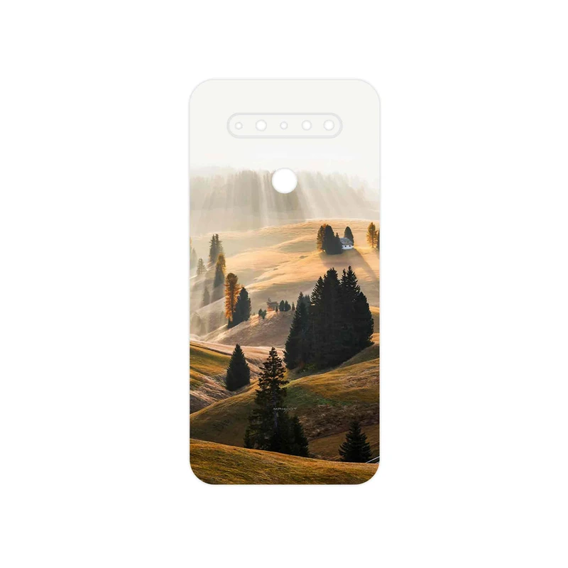 برچسب پوششی ماهوت مدل Foggy Plain مناسب برای گوشی موبایل ال جی K51s