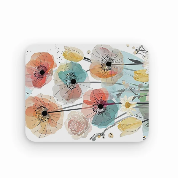 ماوس پد شادیت مدل گل کد521 سایز 19*24 سانتی متر