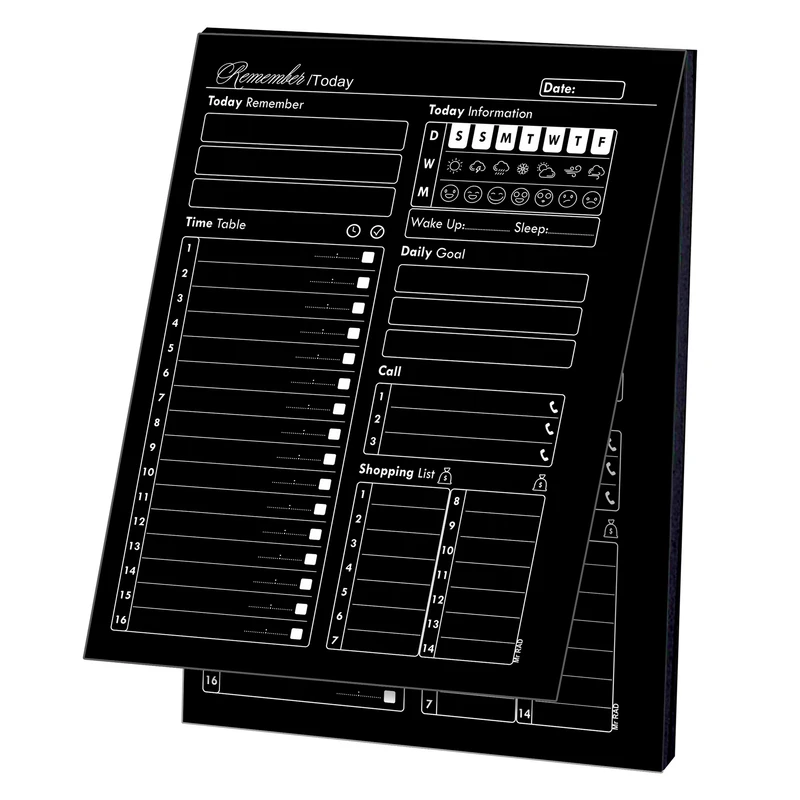 کاغذ یادداشت مستر راد مدل پلنر روزانه طرح ریممبر کد 2643