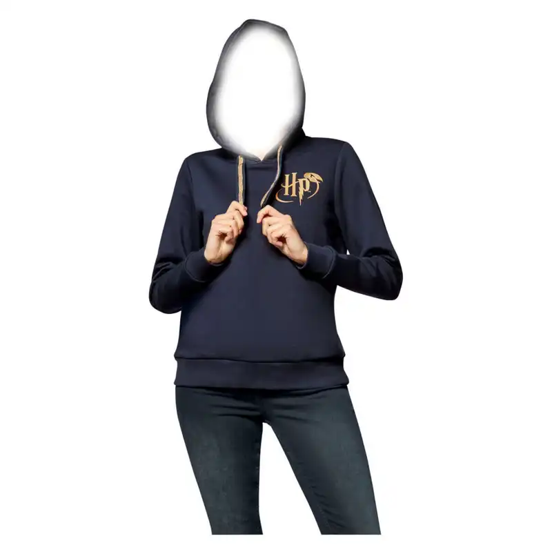 هودی زنانه هری پاتر مدل LS369