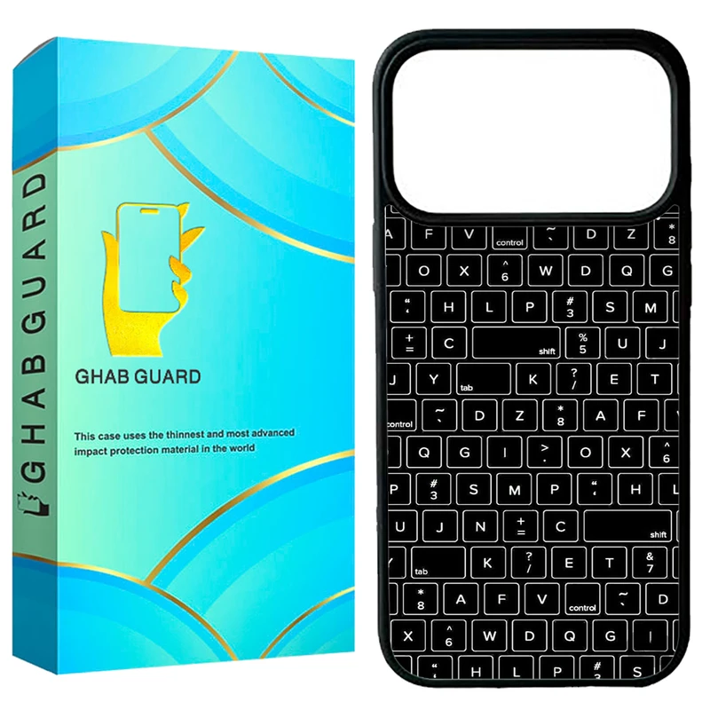 کاور قاب گارد طرح کیبورد مدل G17PM مناسب برای گوشی موبایل اپل iPhone 17 Pro Max