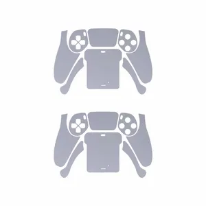 MAHOOT Matte-Silver Sticker for PS5 Controller Pack of 2