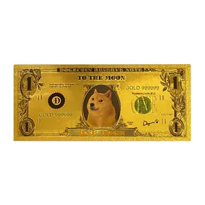 اسکناس تزیینی طرح دوج کوین مدل DogeCoin