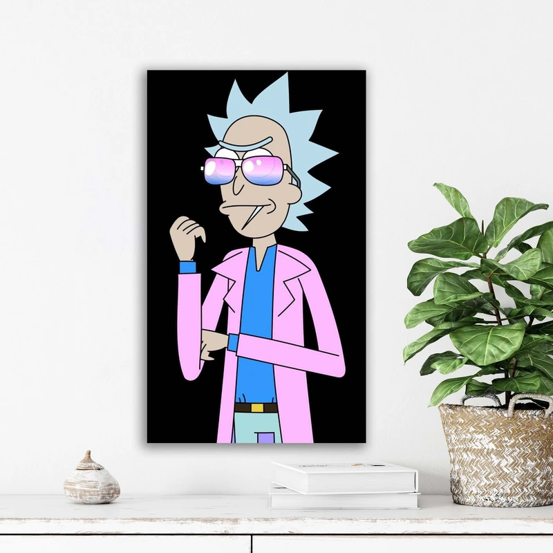 تابلو شاسی آتریسا مدل ریک اند مورتیRick and Morty