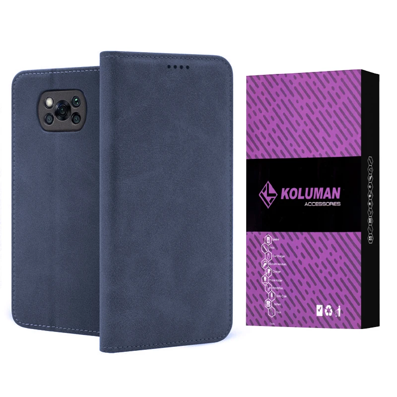 کیف کلاسوری کلومن مدل Elino مناسب برای گوشی موبایل شیائومی Poco X3 / X3 Pro / X3 NFC