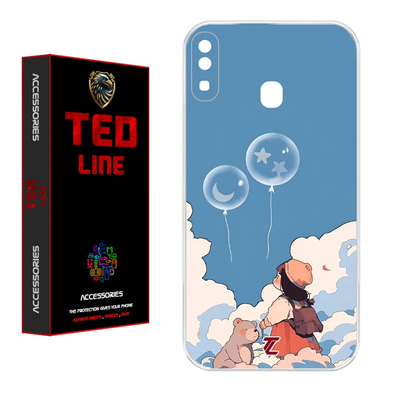 کاور تدلاین طرح دخترونه کد 1202 مناسب برای گوشی موبایل سامسونگ Galaxy A20 / A30