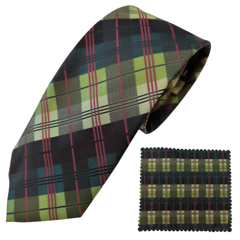 ست کراوات و دستمال جیب مردانه هکس ایران مدل KT-284