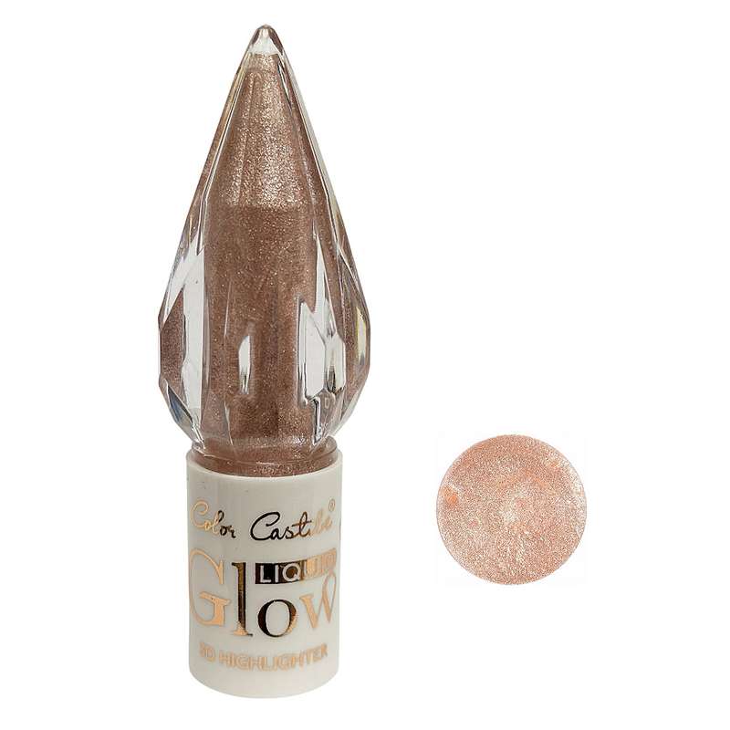 هایلایتر کالر کاستل مدل الماسی شماره 06 رنگ برنزی هایلایتر کالر کاستل مدل الماسی شماره 06 رنگ برنزی