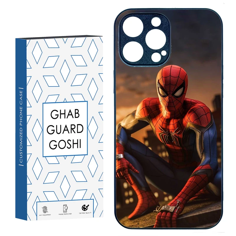 کاور قاب گارد گوشی طرح مرد عنکبوتی کد TPU-284 مناسب برای گوشی موبایل اپل IPHONE 15 PRO MAX
