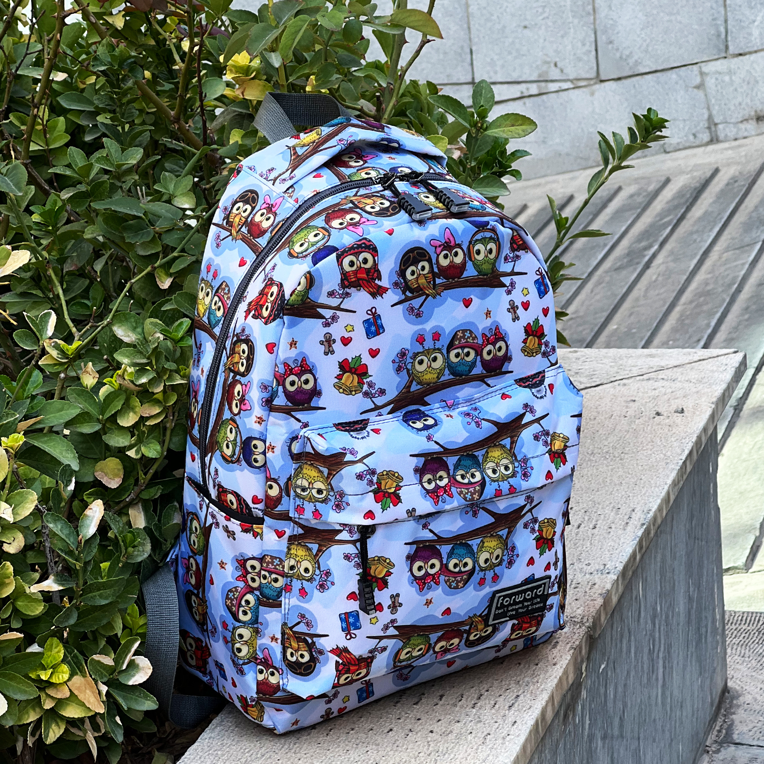 کوله پشتی بچگانه فوروارد کد FCLT5032 OWL DESIGN