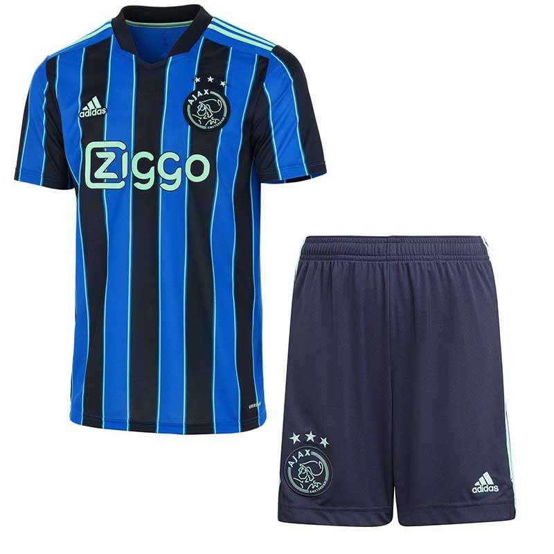 ست تی شرت و شلوارک ورزشی مردانه مدل آژاکس Away 2022