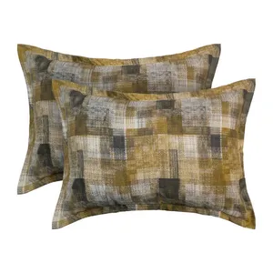 رو بالشی آدنو مدل شطرنجی کد CH101 بسته 2 عددی