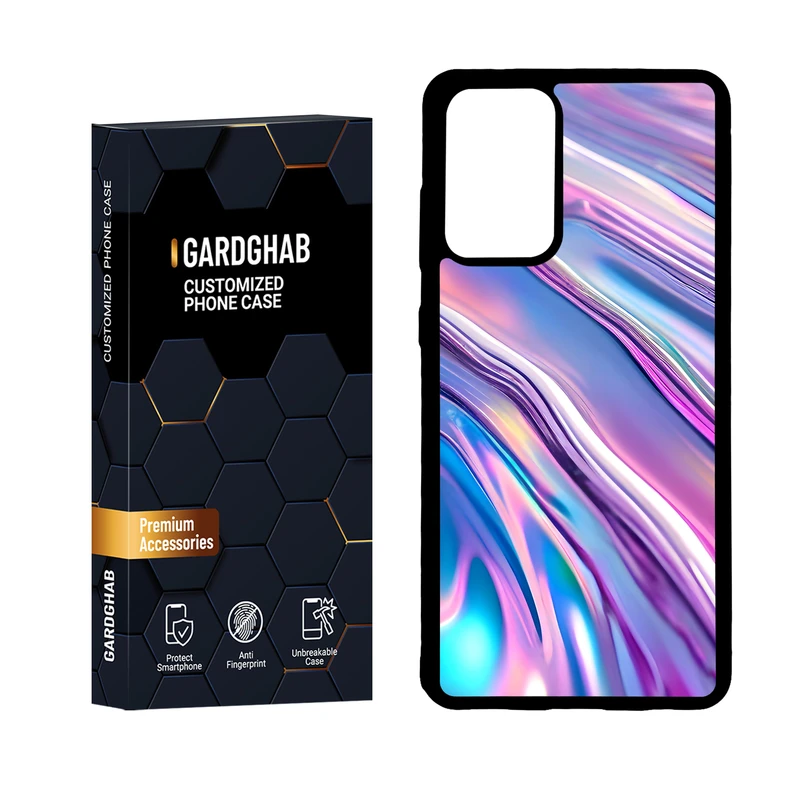 کاور گارد قاب مدل پشت گلس ساده مناسب برای گوشی موبایل سامسونگ Galaxy A72