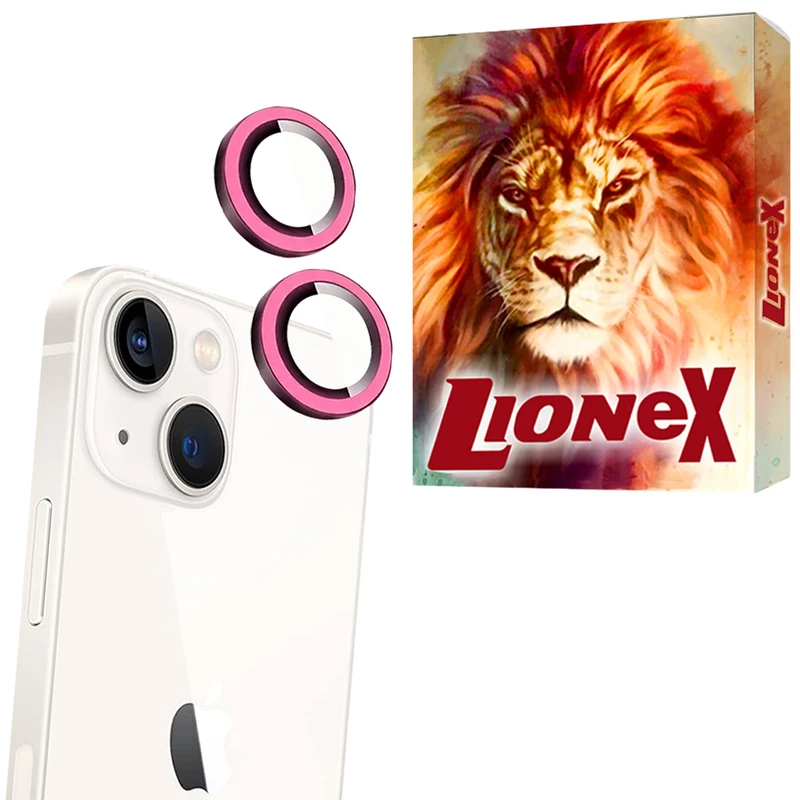 محافظ لنز دوربین شیشه‌ای لایونکس مدل SHLZL مناسب برای گوشی موبایل اپل iPhone 14