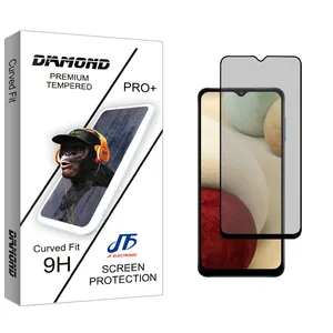 JF Diamond Glass Privacy Ceramics Screen Protector For Samsung Galaxy A12