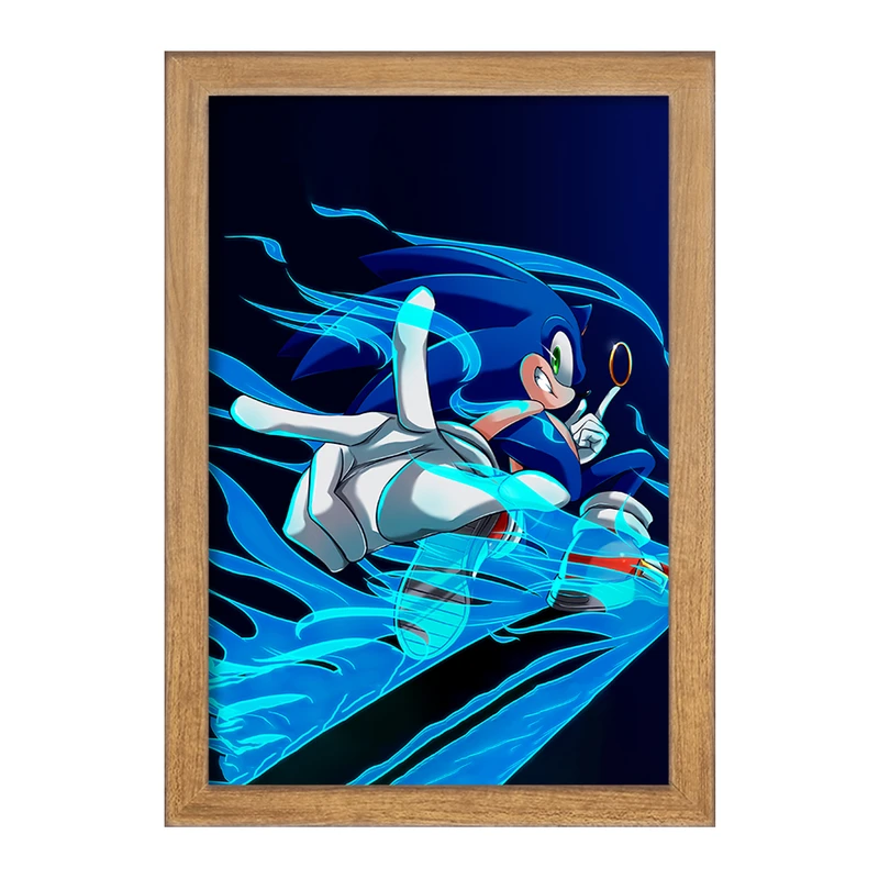 تابلو خندالو مدل سونیک (Sonic) کد 37019