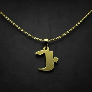 گردنبند طلا 18 عیار زنانه مدوپد مدل حرف ب کد I2-1-1590