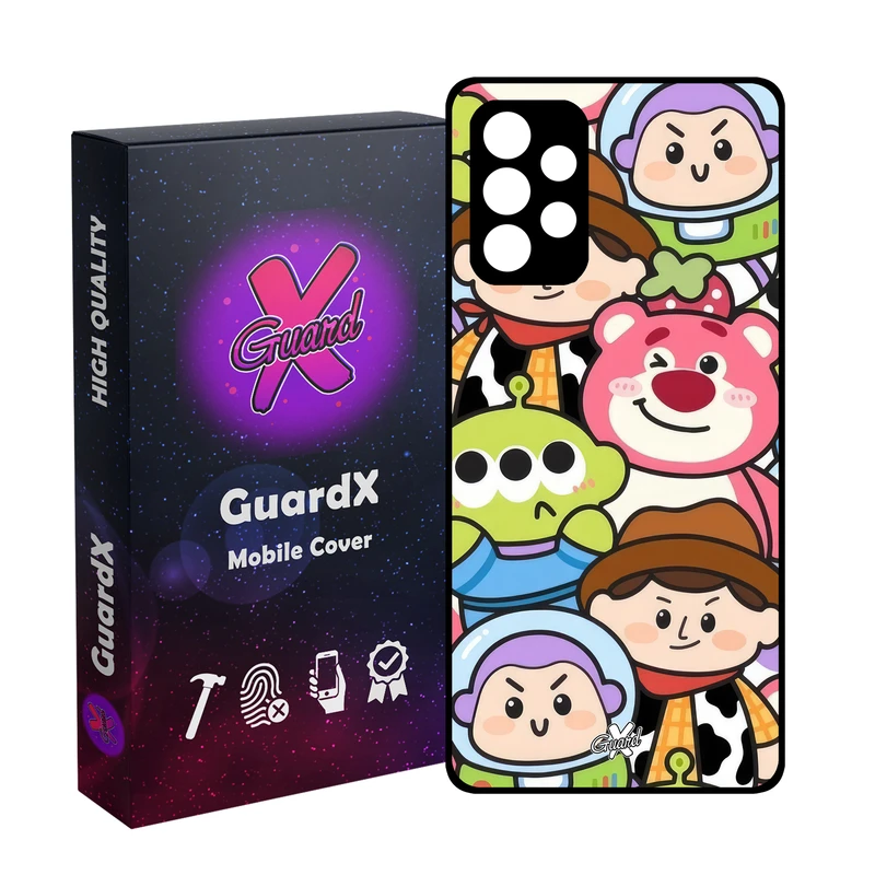 کاور گارد ایکس طرح داستان اسباب بازی ها مدل Glass10642 مناسب برای گوشی موبایل سامسونگ Galaxy A53