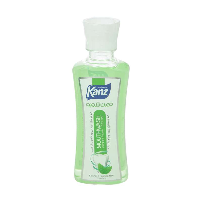دهان شویه کنز مدل Mint حجم 250 میلی لیتر