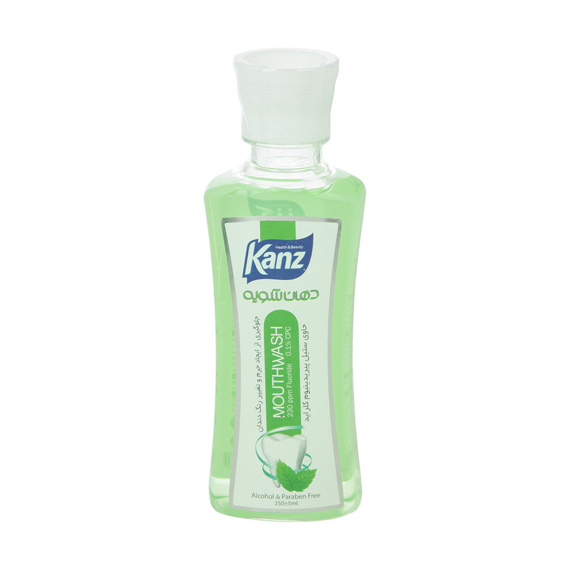 دهان شویه کنز مدل Mint حجم 250 میلی لیتر