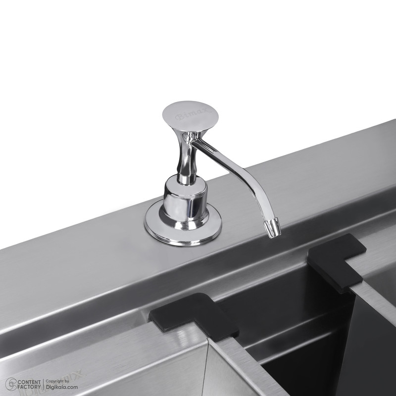 سینک ظرفشویی استیل بیمکث مدل 774 توکار