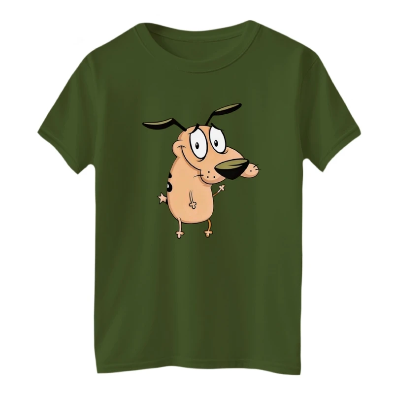 تی‌شرت آستین کوتاه لانگ بچگانه مدل سگ بانمک