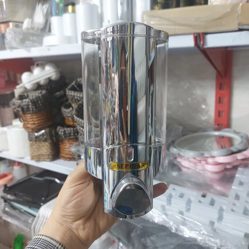 عکس شماره 2 : مخزن مایع ظرفشویی سپیدار مدل کروم