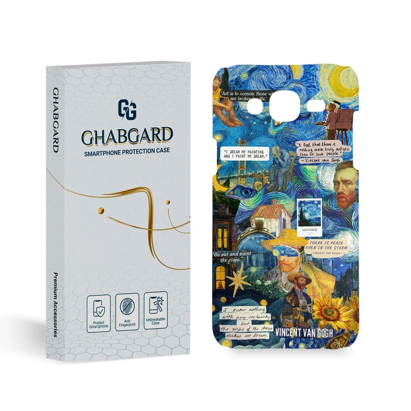 کاور قاب گارد مدل هنری مناسب برای گوشی موبایل سامسونگ Galaxy J5 2015 / J500