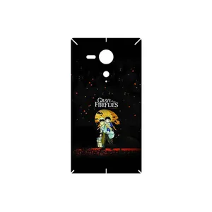 MAHOOT Grave of the Fireflies Cover Sticker for Sony Xperia SP