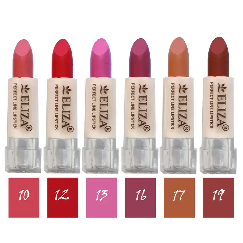 رژ لب جامد الیزا مدل Mini-S2 بسته 6 عددی