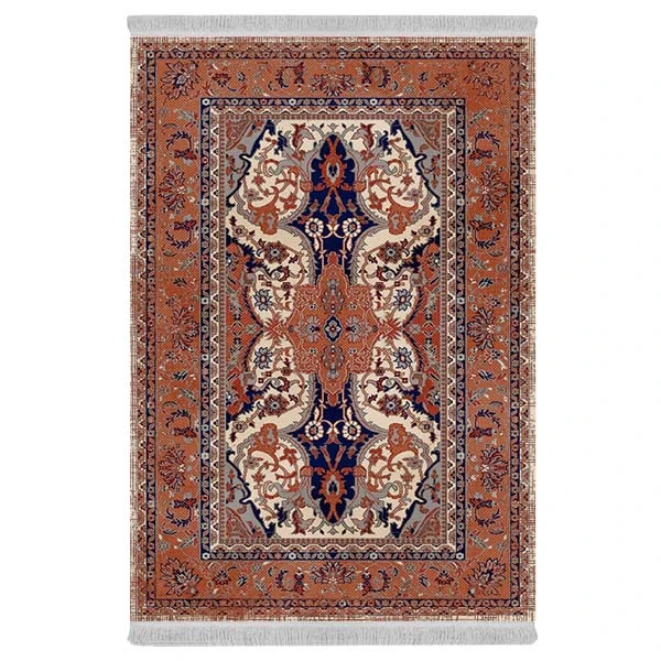 فرش پارچه‌ای دفه مدل فرشینه طرح مدرن کد 546