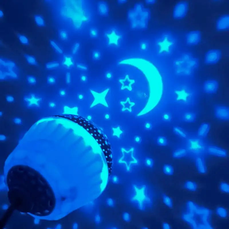 رقص نور طرح ماه و ستاره