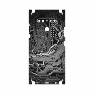MAHOOT Black Printed Circuit Board-FullSkin Cover Sticker for LG K41s