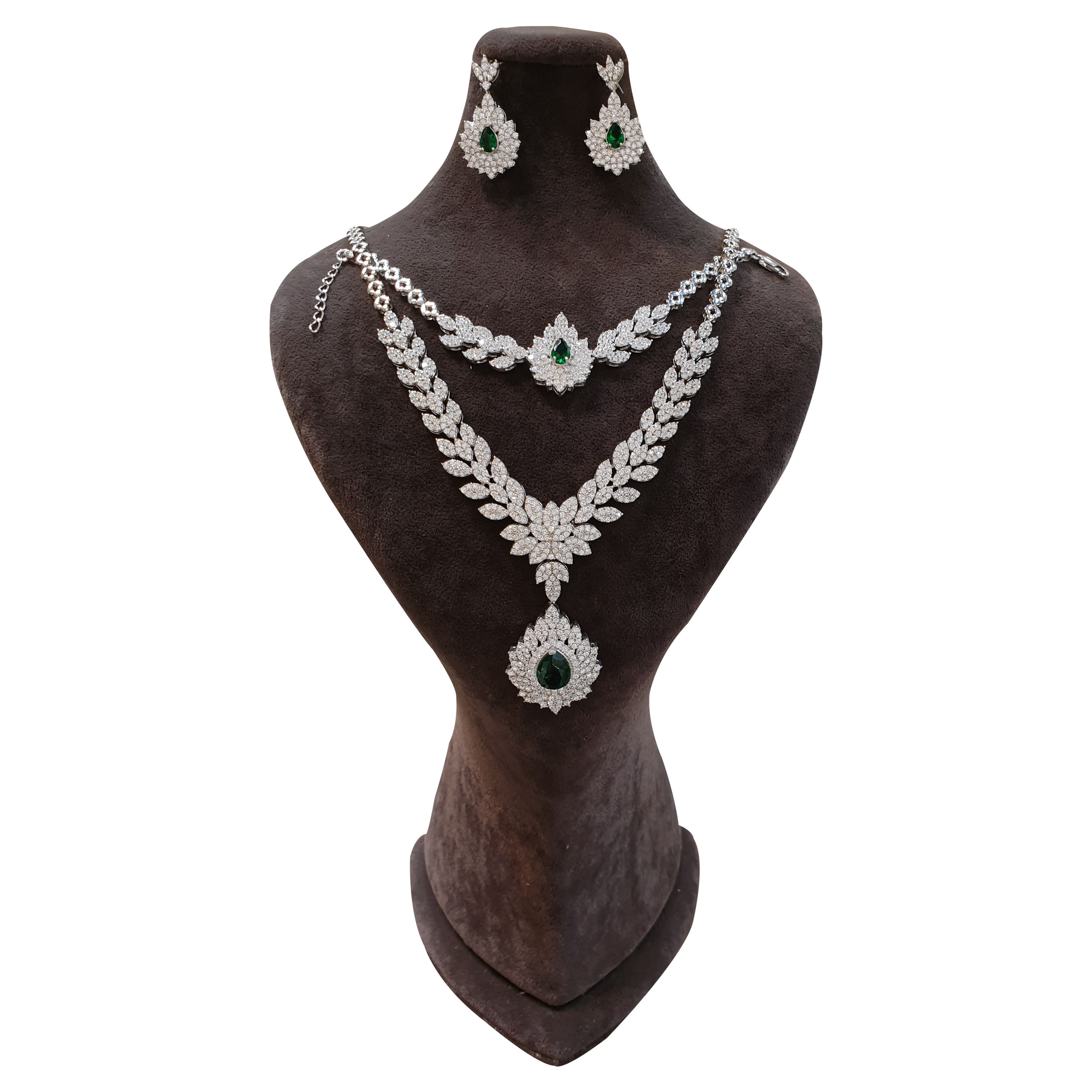 نیم ست نقره زنانه مدل 67754