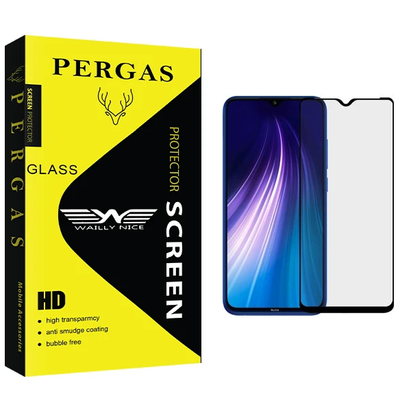 محافظ صفحه نمایش سرامیکی وایلی نایس مدل Pergas Glass مناسب برای گوشی موبایل شیائومی REDMI NOTE8