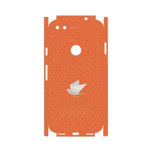 MAHOOT Minimalist origami bird-FullSkin Cover Sticker for Google Pixel