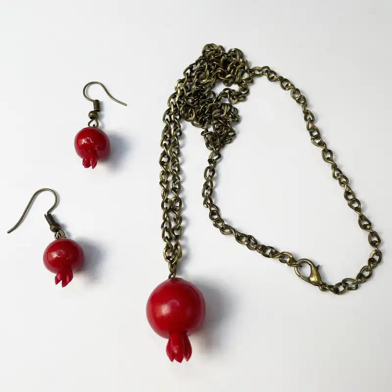 نیم ست زنانه مدل انار یلدا