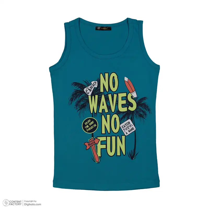 ست تاپ و شلوارک پسرانه اوزکان مدل ترک 4315583