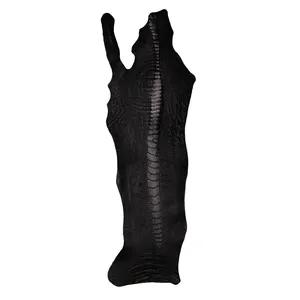 چرم طبیعی مدل ساق شتر مرغ کد OL175