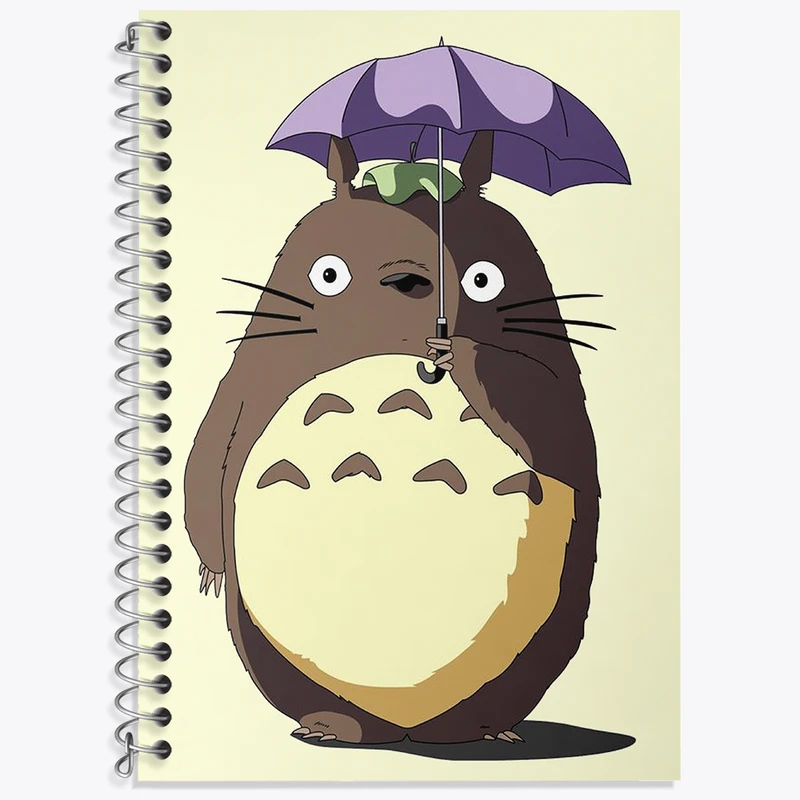دفتر لغت 50 برگ خندالو طرح انیمه توتورو (Totoro) کد N2116