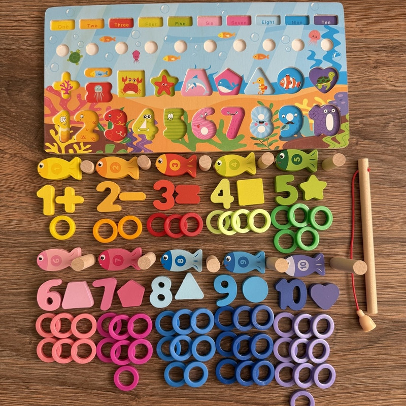 بازی فکری مدل تخته لگاریتمی ۶ در یک