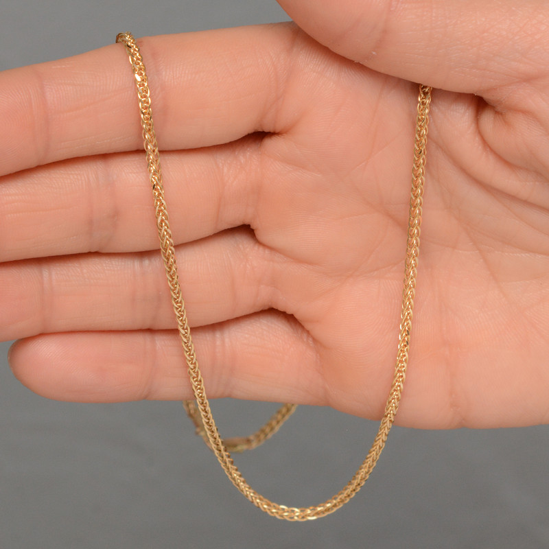 زنجیر طلا 18 عیار زنانه طلای مستجابی مدل میرو کد Z55 زنجیر طلا 18 عیار زنانه طلای مستجابی مدل میرو کد Z55