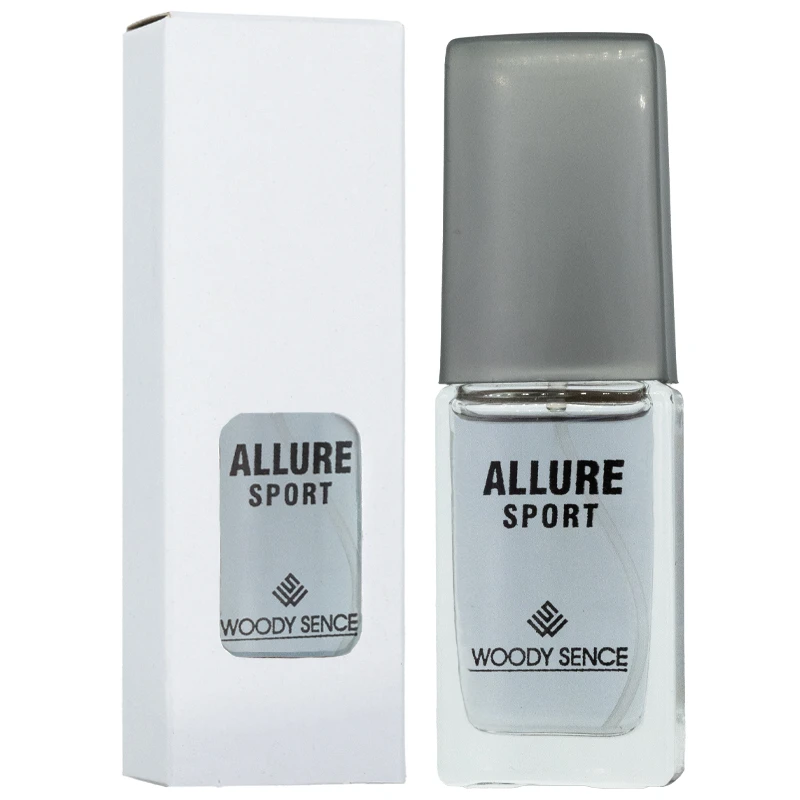 عطر جیبی مردانه وودی سنس مدل ALLURE SPORT حجم 15 میلی لیتر