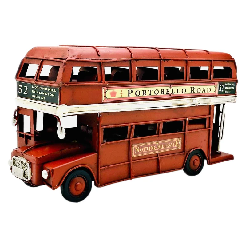 ماکت ماشین مدل اتوبوس دوطبقه پورتوبلو 52 کد 1546.9