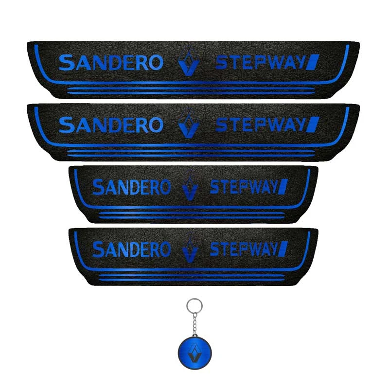 برچسب پارکابی خودرو لندمون کد LM184 MB مناسب برای رنو استپ وی مجموعه 4 عددی به همراه جاکلیدی