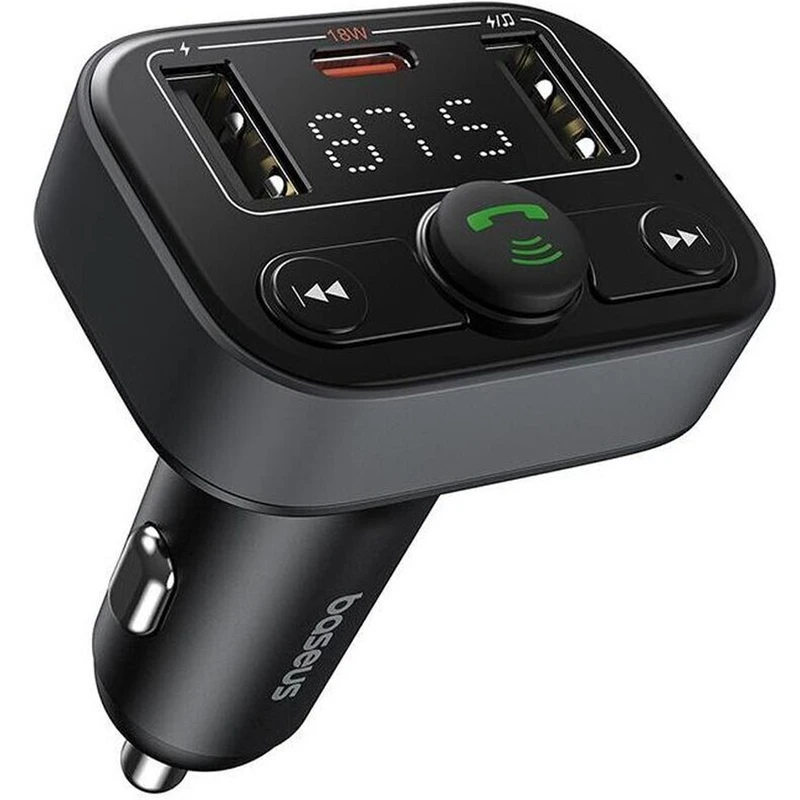 پخش کننده اف ام و شارژر فندکی خودرو بیسوس مدل s-09 lite