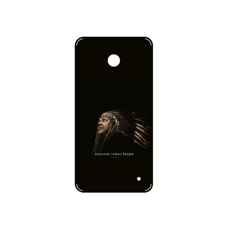 برچسب پوششی ماهوت مدل Portrait of an Indian Man مناسب برای گوشی موبایل نوکیا Lumia 630